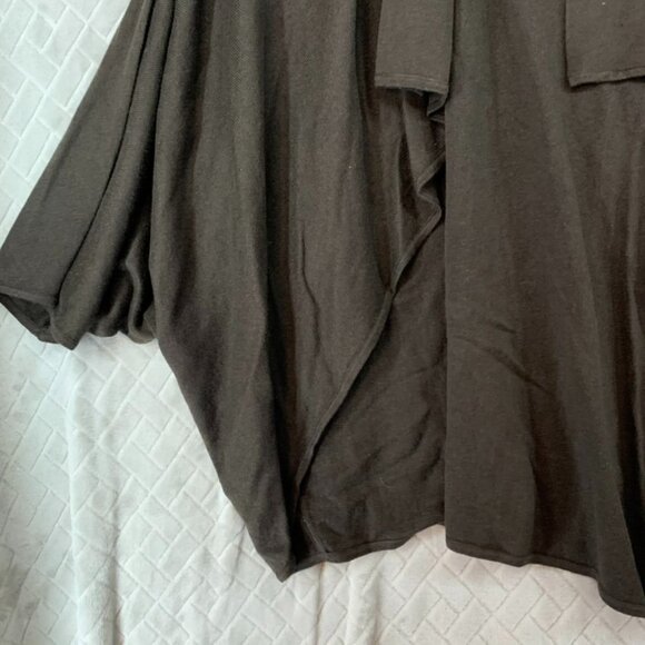 Ann Taylor Womens M Cardigan Sweater Brown Silk Cashmere Blend Lightweight - Picture 4 of 16